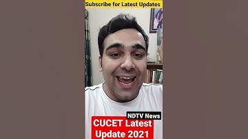 CUCET Biggest Update🔥 Delhi University Admissions 2021 😱 #shorts