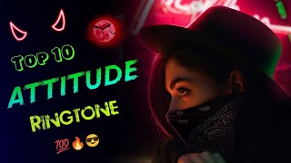 Top 10 Attitude Background music 2022 || top 10 attitude ringtone || Inshot music ||