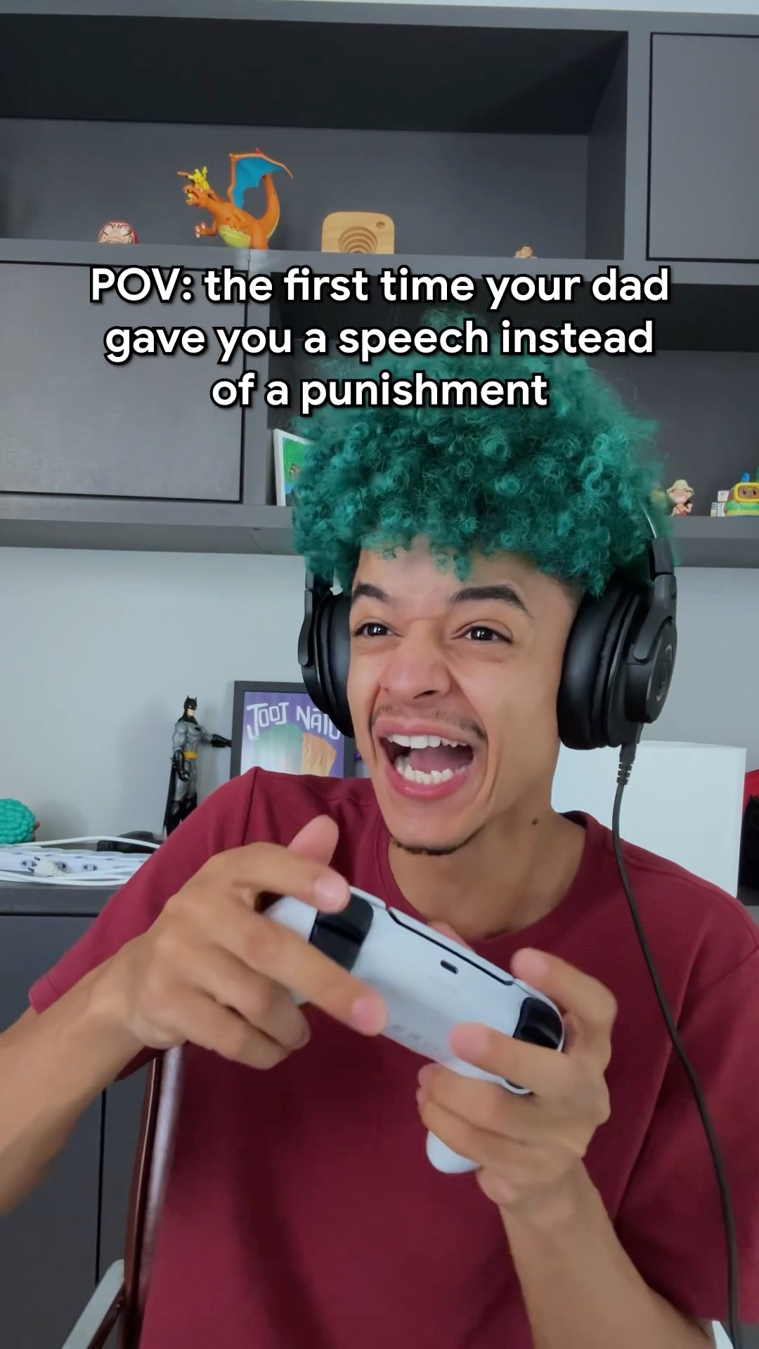 WHEN YOUR DAD GIVES YOU A SPEECH