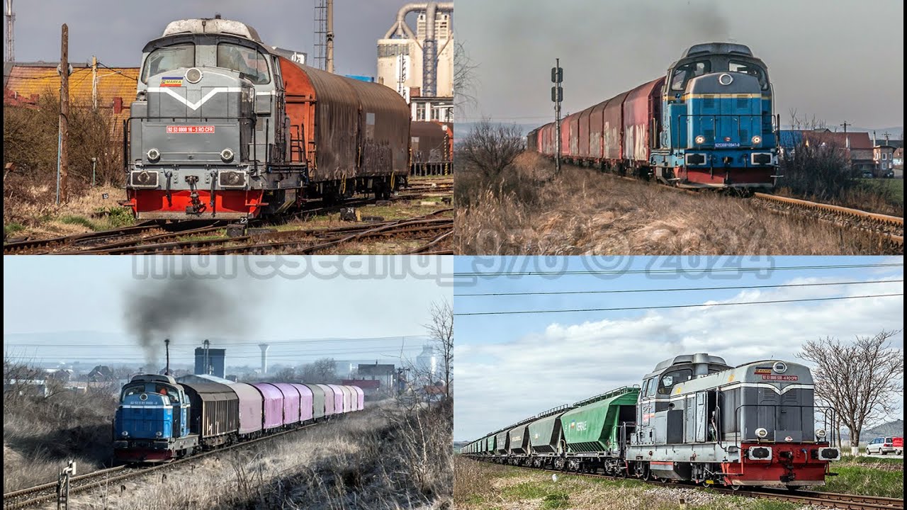 [4K UHD] TRACȚIUNE FAUR LDH1250 | 040-DHC - SECȚIA TÂRGU-MUREȘ 2023 - 2025
