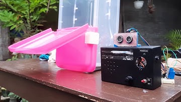 RANCANG BANGUN KOTAK DISINFEKTAN OTOMATIS DILENGKAPI DENGAN SUARA BERBASIS ARDUINO