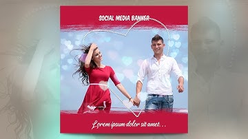 How to Design a Social Media Post | Instagram Banner  | Adobe Photoshop Tutorial