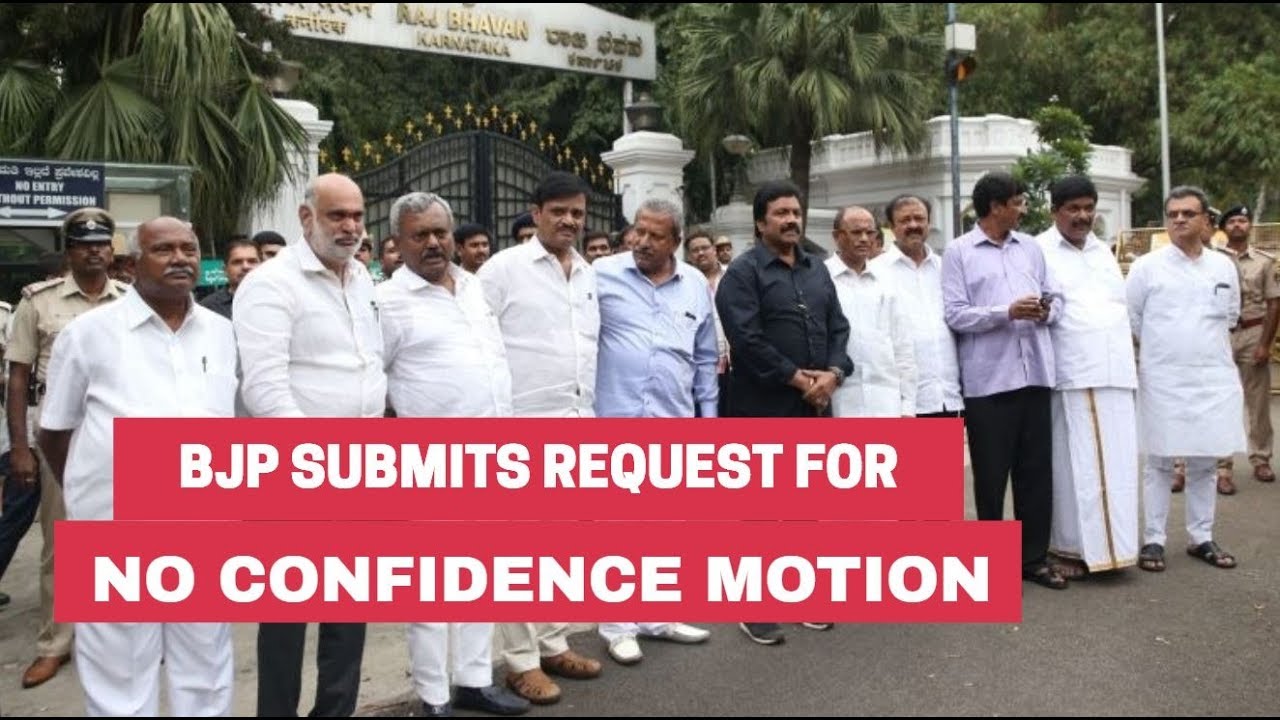 headlines hair Karnataka Crisis: BJP submits request for no confidence motion to Speaker