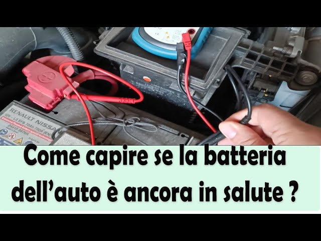 Controllo batteria auto: come funziona?