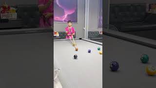 Huy Anh, You're Bad At Playing Billiards Like This. #shorts #poolball screenshot 1