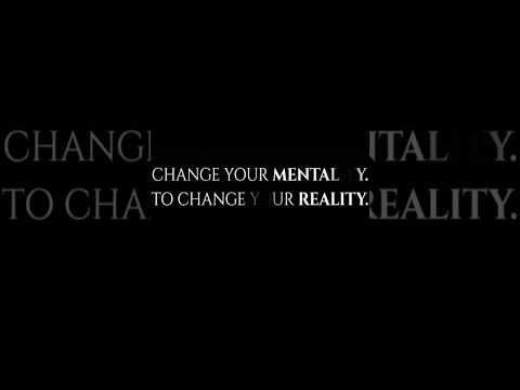 Change your mentality to change your reality || #motivation #successmindset #mindset #lifelessons