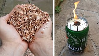 Sawdust stove