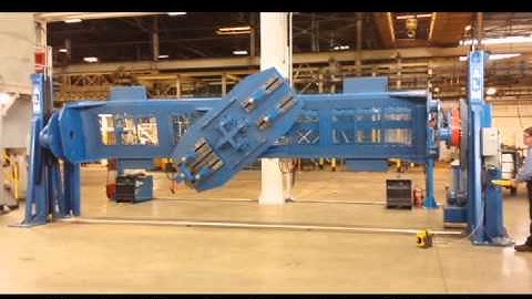 Three Axis Drop Center Welding Positioners