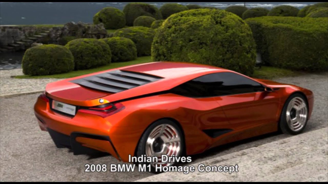 2008 BMW M1 Homage Concept : Details - YouTube 2008 BMW M1 Homage Concept : Details - YouTube