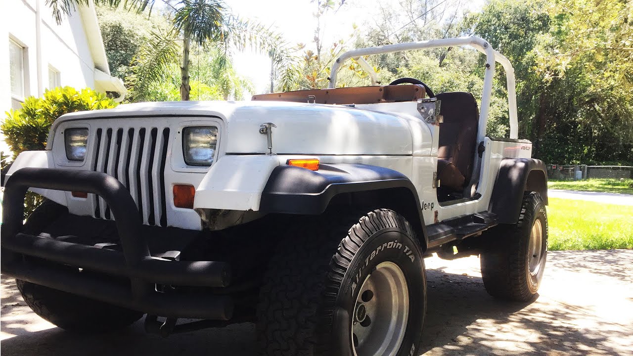 Interior Restoration Begins On The Jeep Yj Day 1