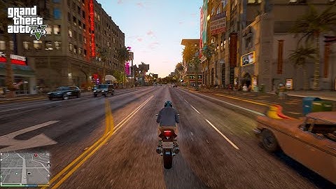 GTA5 Insane Graphics Combination Of NVE And QuantV With Custom Reshade