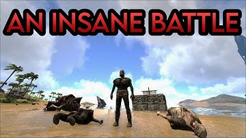 An Insane Battle In Ark Survival Evolved. Beginner servers ep.2