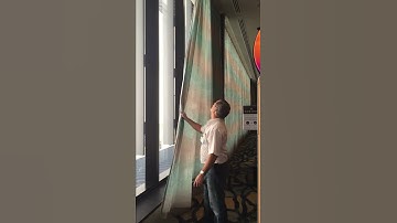 Motolux Motorized Curtain Track with hand start operation