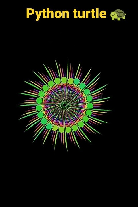 Python turtle amazing rotating graphics #python#pythonturtle # ...