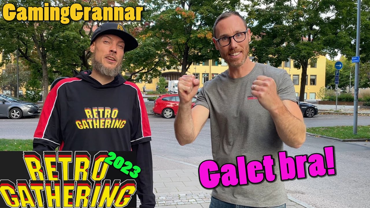 RETROGATHERING 2023!     Wow vilken dag!    RG är tillbaka och visar vart skåpet ska stå!