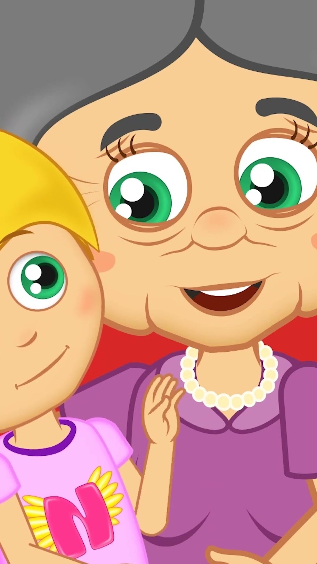 Pamuk anneanneciğim, biricik babaanneciğim ?? #shorts #babaanne #anneanne #bebeksarkilari