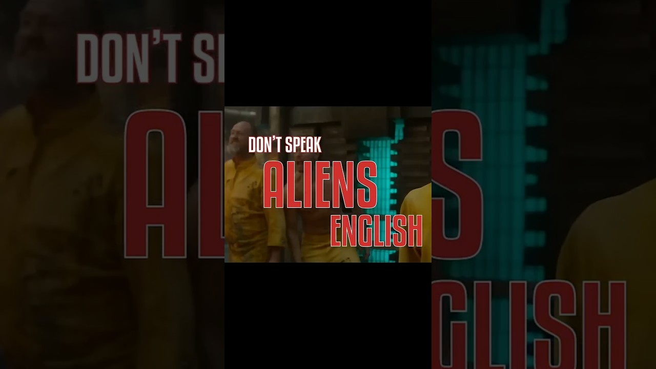 Why Aliens In GOTG Speak Weird English?!! #shorts