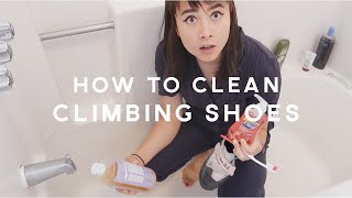How to Clean Your Climbing Shoes