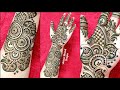 EID 2023 Special Mehndi Designs | Latest Simple Front Hand Mehndi Design | Easy Arabic Mehndi Design