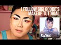 I follow gigi goodes makeup tutorial