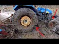 Stuck in Mud Tractor ( Amazing  !!!)