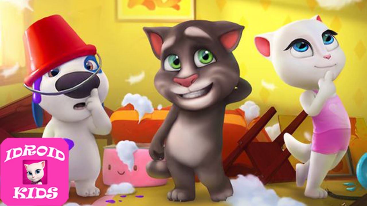 talking tom and angela funny videos