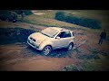 Extreme terios offroad in water and mud