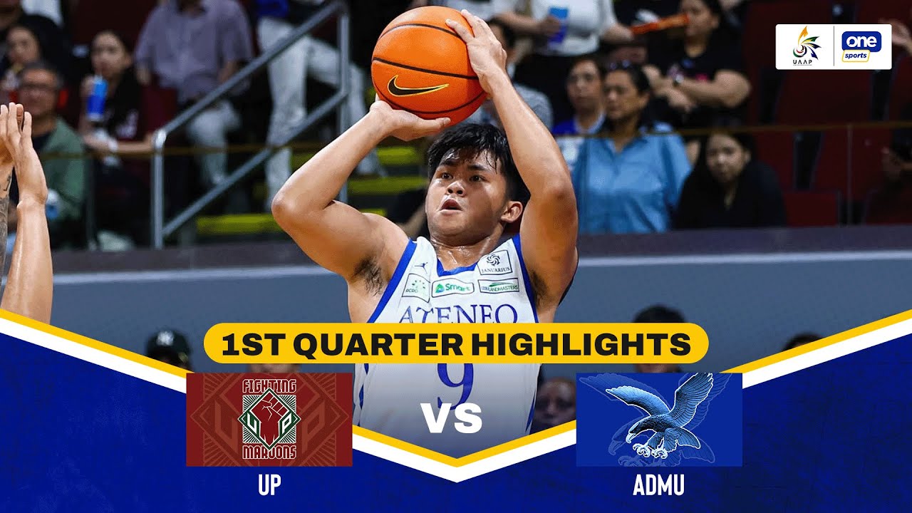 UP vs. ADMU | 1ST QUARTER HIGHLIGHTS | UAAP SEASON 88 MEN’S BASKETBALL ...