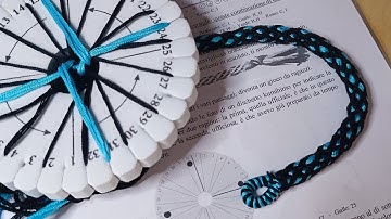 Tutorial Kumihimo Ishidatami Pro Technique (Blue Energy)