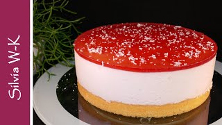 Erdbeertorte mit Quark / Erdbeertorte