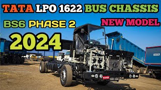 NEW TATA LPO 1622 BUS CHASSIS ! 2024 ! full review video ! Price?