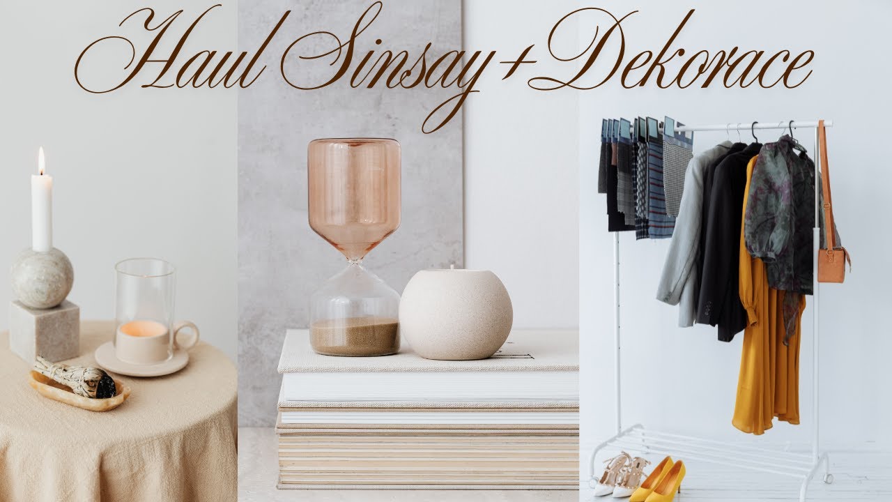 SINSAY HAUL + DEKORACE 