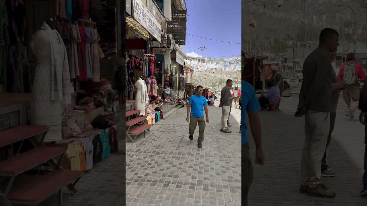 Leh market # Leh market visit 