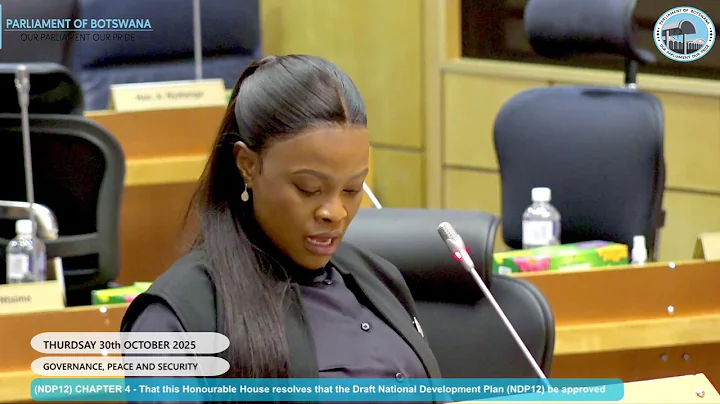 SPECIAL:NATIONAL DEVELOPMENT PLAN (NDP 12)  30/10/2025