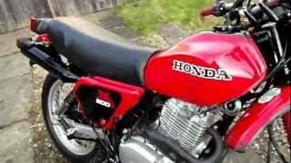 For Sale Honda Xl 500 S 1981 In Red Youtube