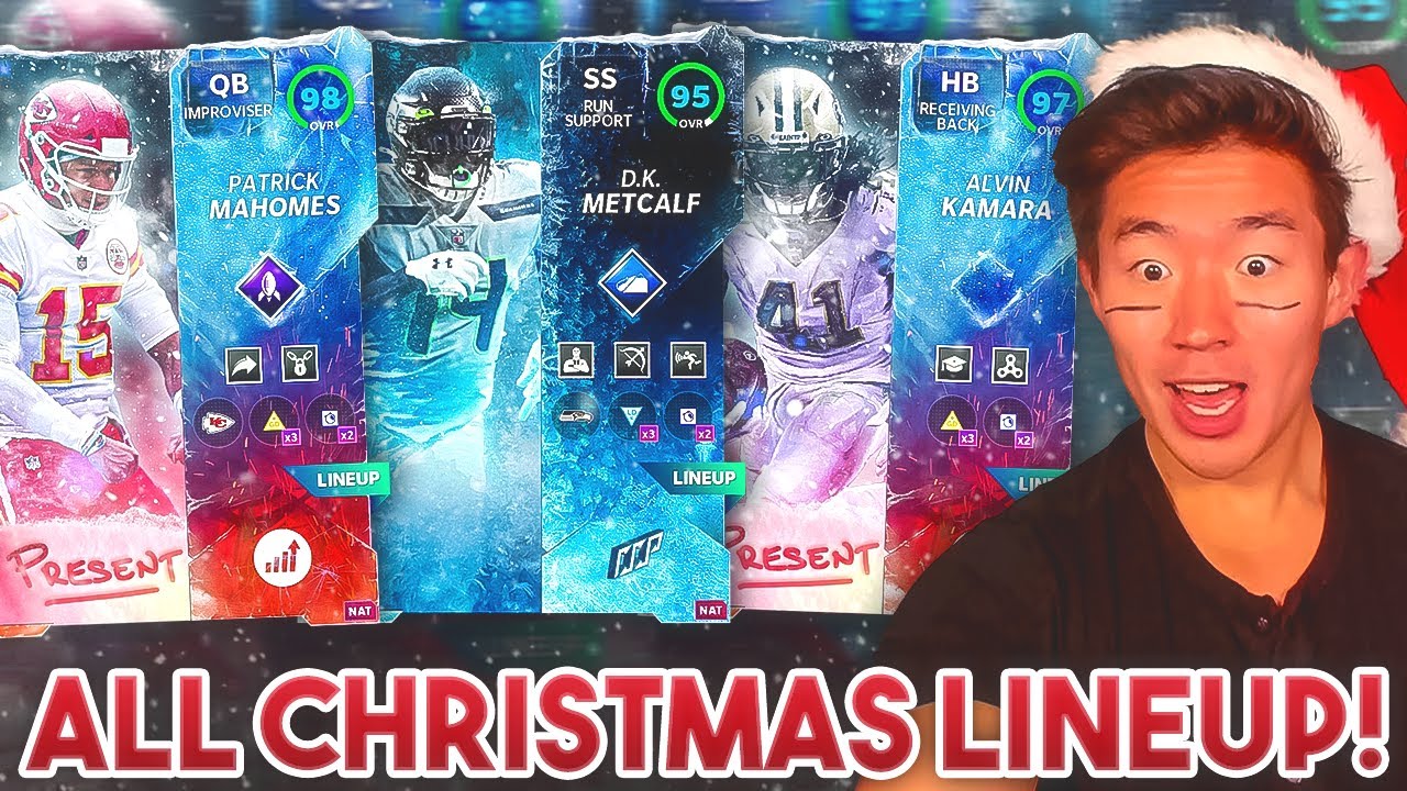 THE ALL CHRISTMAS LINEUP! This Team Is OVERPOWERED! Madden 21