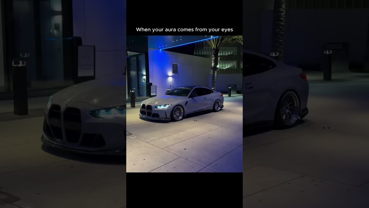 When your aura comes from your eyes 🚗✨ 