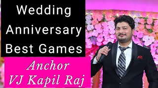 25th Wedding Anniversary Best party games | Funny games session | Anchor VJ Kapil Raj 7895055135