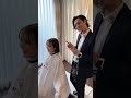 花嫁さまのお色直しサプライズカット✂️💇‍♀️ガラッと雰囲気を変えたい方におすすめな演出です💡thanks @さま　@sumikapi5 さま　@takeru_short さま