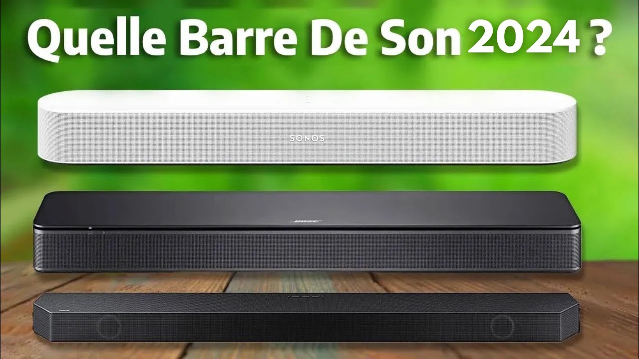 💥 Meilleures barres de son 2024 - guide d'achat et comparatif