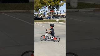 Learning to ride a bike without training wheels