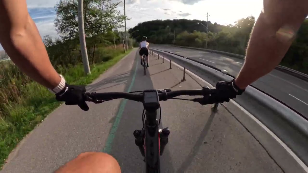 MTB Ride - Don Valley Trail - Toronto, Canada