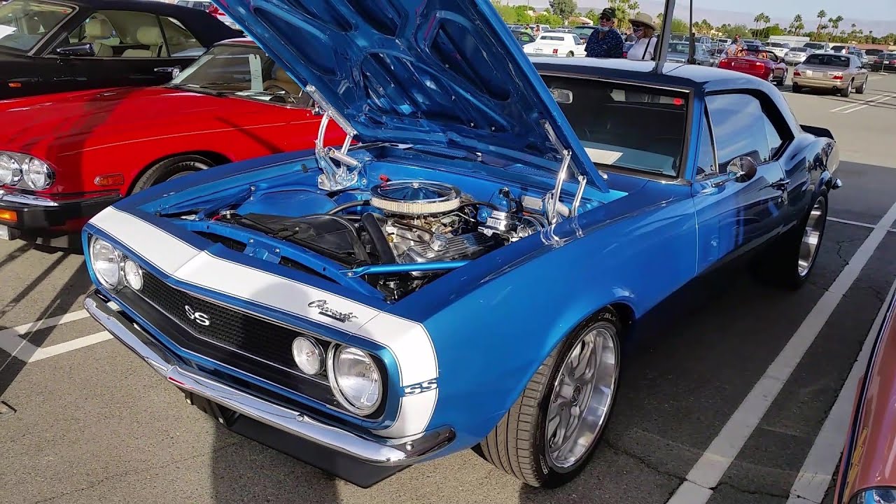 1967 Chevrolet Camaro SS Restomod Blue $46,000 Bid Auction 67 Chevy Super Sport Resto Mod