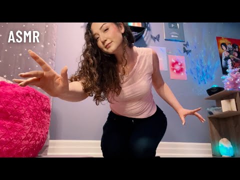 ASMR ON THE FLOOR Fast Tapping & Hand Sounds