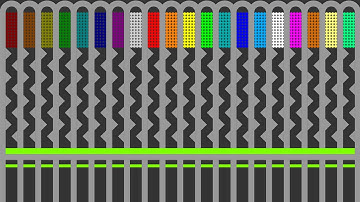 Mix & Seperate - The Team Marble Race ASRM 22 in Algodoo