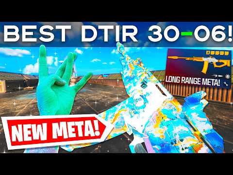 NEW DTIR 30-06 is BROKEN in WARZONE🤯 | BEST DTIR 30 06 CLASS SETUP in SEASON 6 - MW3