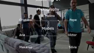 "Making of" sesión de fotos Colección 2015 Fama Sofás. screenshot 3