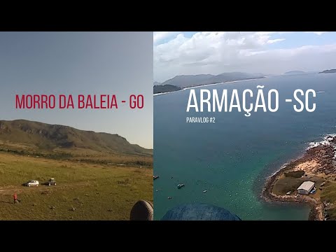 Voos Inéditos - Morro da Baleia e Ponta das Pedras na Armação de Floripa