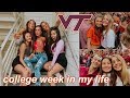 COLLEGE WEEK IN MY LIFE: exams, parties, game day | Virginia Tech