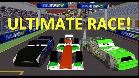 The Ultimate Race - Chick v Storm! - Sketchup Animation